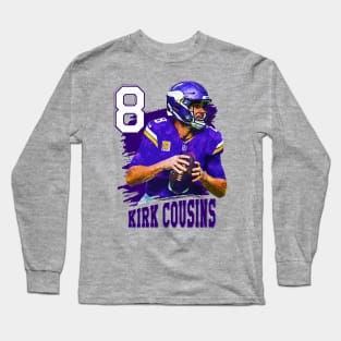 Kirk Cousins | 8 Long Sleeve T-Shirt